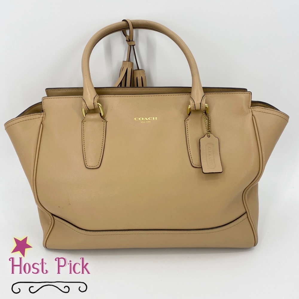 Coach Legacy Candace Carryall Beige carryall tote